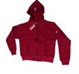 SWEAT SHIRT HOOD ZIP LADIES Chili