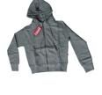 SWEAT  SHIRT HOOD ZIP LADIES Grå
