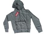 SWEAT  SHIRT HOOD ZIP LADIES Grå