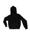 SWEAT SHIRT HOOD ZIP LADIES Svart - bild 2