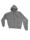 SWEAT SHIRT ZIP HOOD GRÅ - bild 1