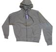 SWEAT SHIRT ZIP HOOD GRÅ