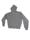 SWEAT SHIRT ZIP HOOD GRÅ - bild 2