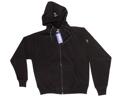 SWEAT SHIRT ZIP HOOD SVART