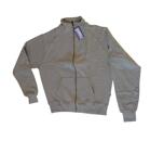 MOCK NECK ZIP MEN Grå